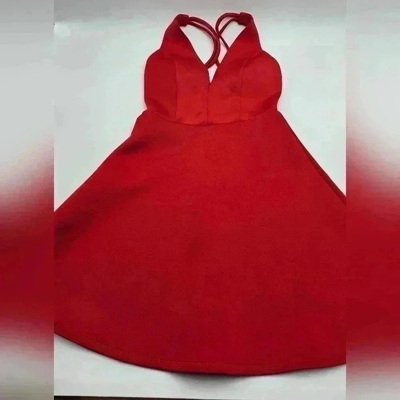 Wet Seal Women's Size S Hot Gal Red Mini Dress NWT - Picture 10 of 10